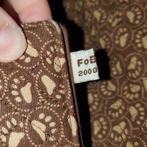 Friends of Boyd Bear 2008 Backpack Purse with checkbook - Picture 6 of 9